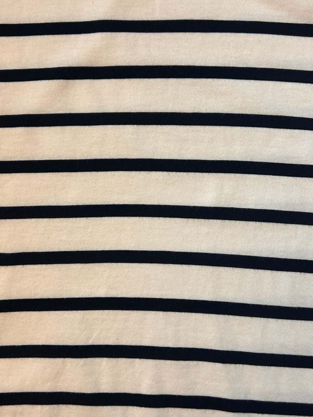 Jenni Kayne Claude Striped Long Sleeve Cotton Tee XXL NWOT quiet luxury minimal - Picture 6 of 10